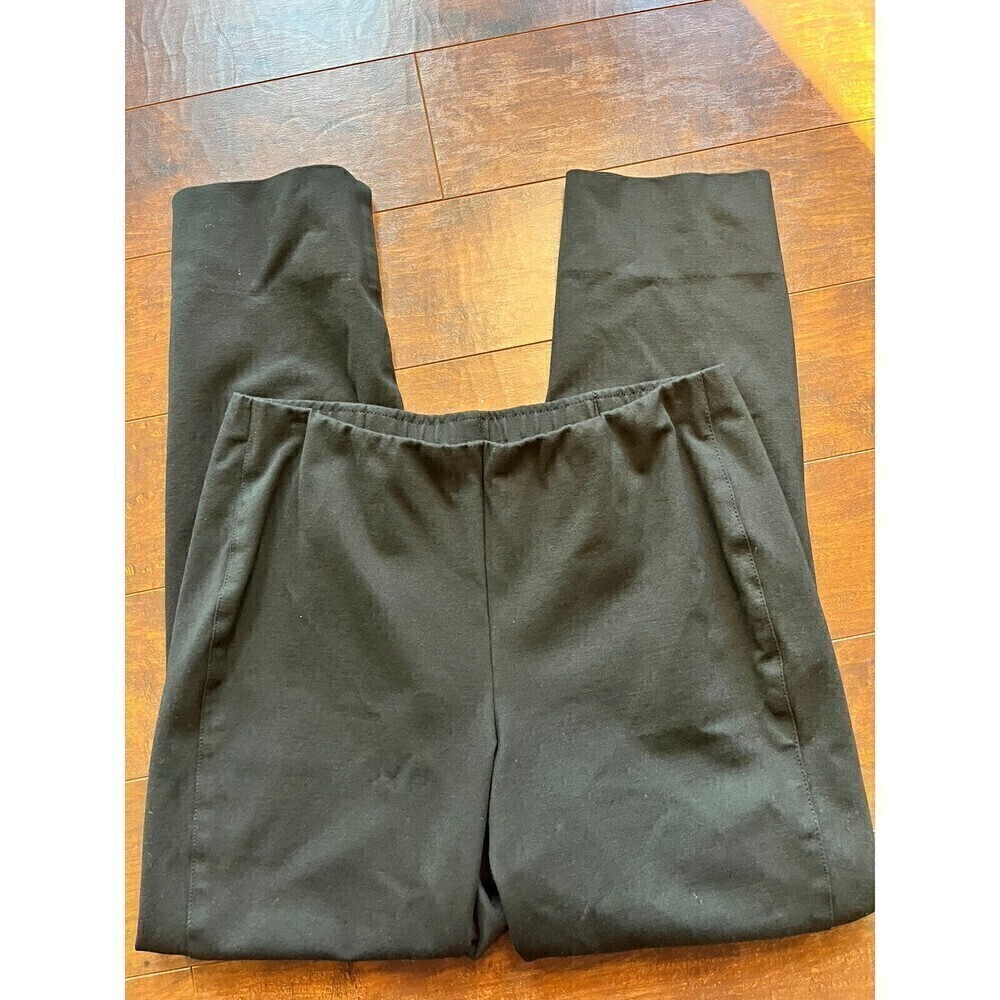 J. Jill Ponte Slim Pull On Casual Comfort Pant Womens Size M